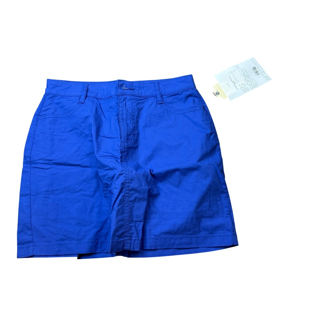 MSRP $38 St. John's Bay Womens 2 Blue Classic Stretch Skort